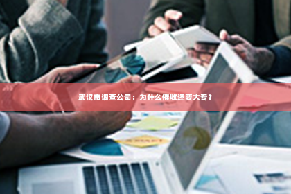 武汉市调查公司：为什么催收还要大专？