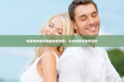 用宠物的眼神挽回你的爱情：分手后如何重修旧好