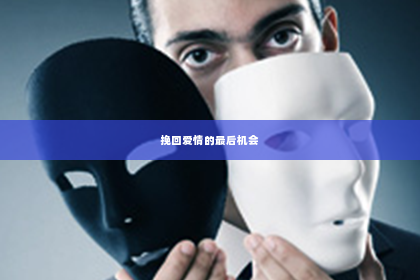 挽回爱情的最后机会