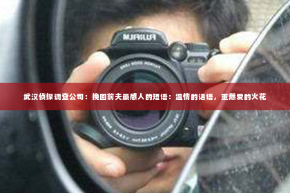 武汉侦探调查公司：挽回前夫最感人的短语：温情的话语，重燃爱的火花