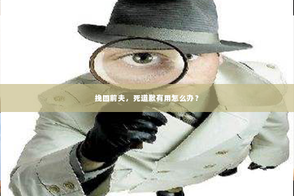挽回前夫，死道歉有用怎么办？