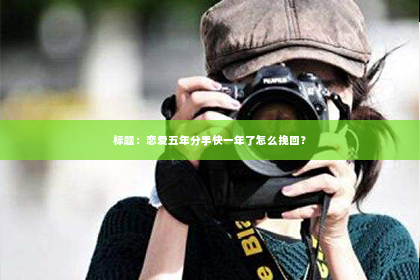 标题：恋爱五年分手快一年了怎么挽回？