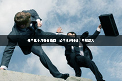 分手三个月在去挽回：如何把握时机，重燃爱火