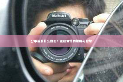 分手后发什么挽回？重建爱情的策略与智慧