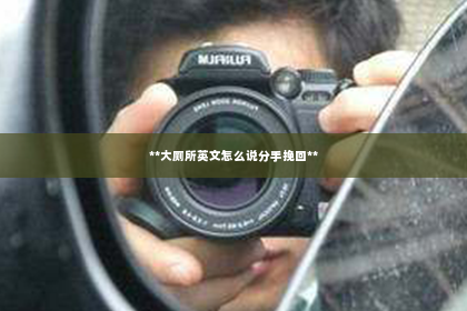 **大厕所英文怎么说分手挽回**