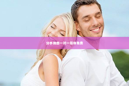 分手挽回一对一指导免费